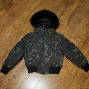 Toboggan Camo Bomber Parka